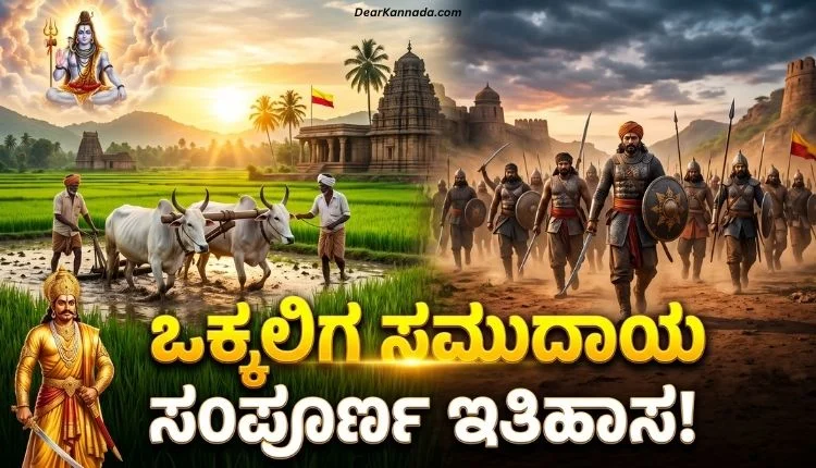okkaliga history in kannada